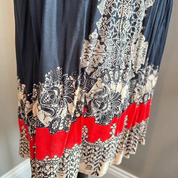 Angie Patterned Strappy Sundress Dress - Picture 8 of 10